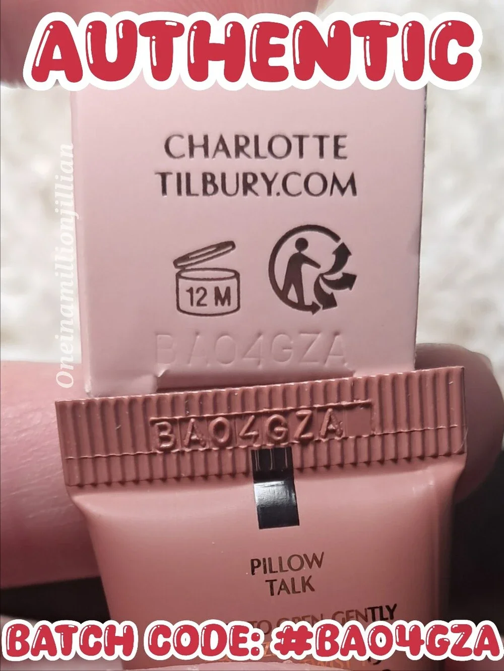 Charlotte Tilbury Matte Beauty Blush Wand / Liquid Blush - Pillow Talk
